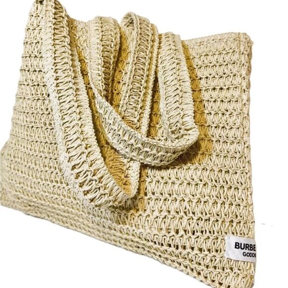 Burberry Goddess Crocheted Open Weave *NWOT - Picture 1 of 11